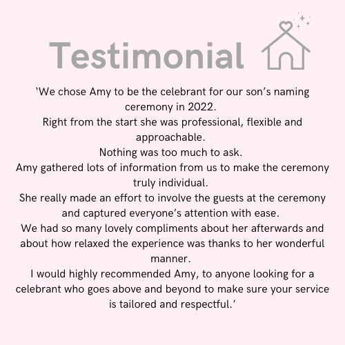 Celebrant Amy gallery