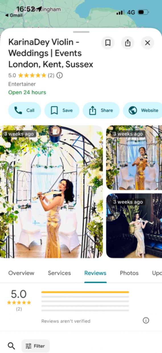 Karina Dey Violin gallery